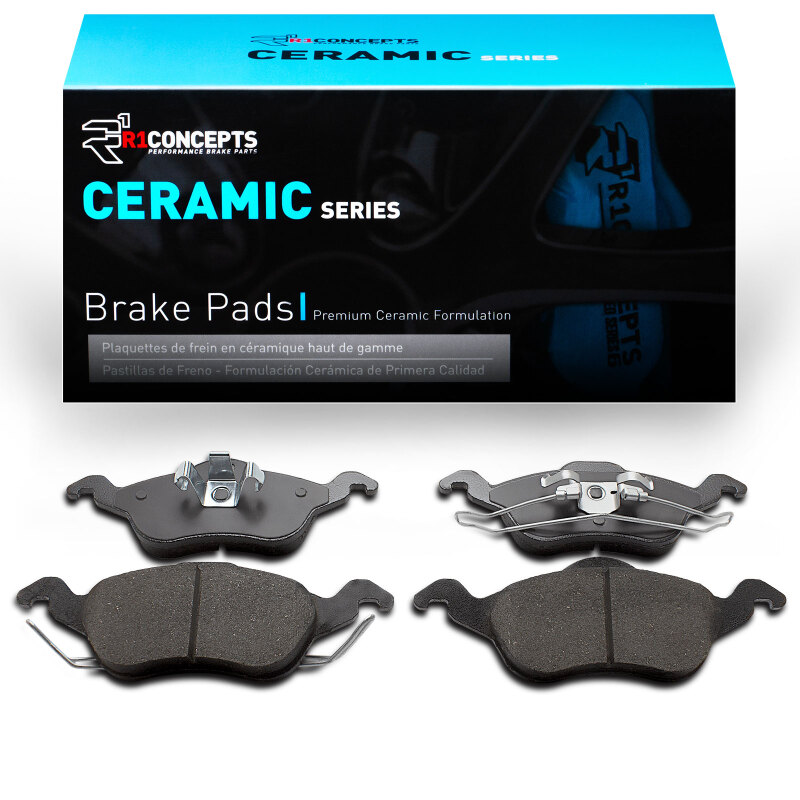 Ford Focus Brake Pads - Front - R1 Concepts - Ceramic - `00-`04